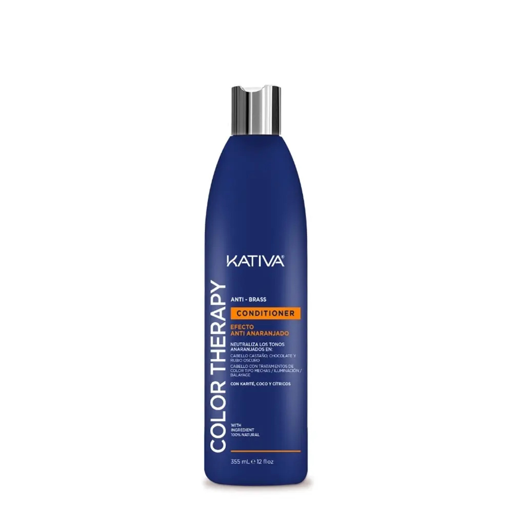 KATIVA COLOR THERAPY ANTI-ORANGE TONES conditioner 355 ml KATIVA COLOR THERAPY ANTI-ORANGE TONES conditioner 355 ml