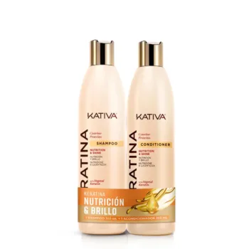 KATIVA KATIVA KERATINA KIT SHAMPOO 355 ML + CONDITIONER 355 ML