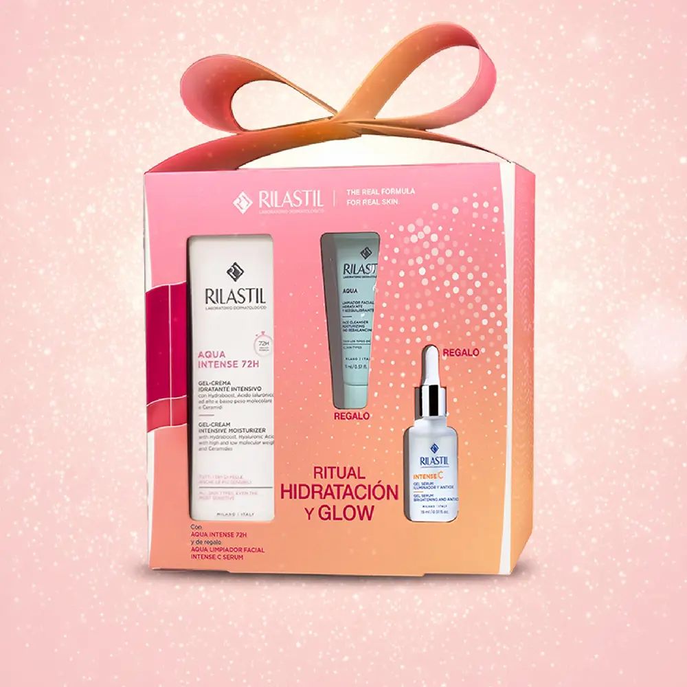 RILASTIL AQUA RITUEL D'HYDRATATION ET D'ÉCLAT INTENSE 72H (coffret 3 pièces)