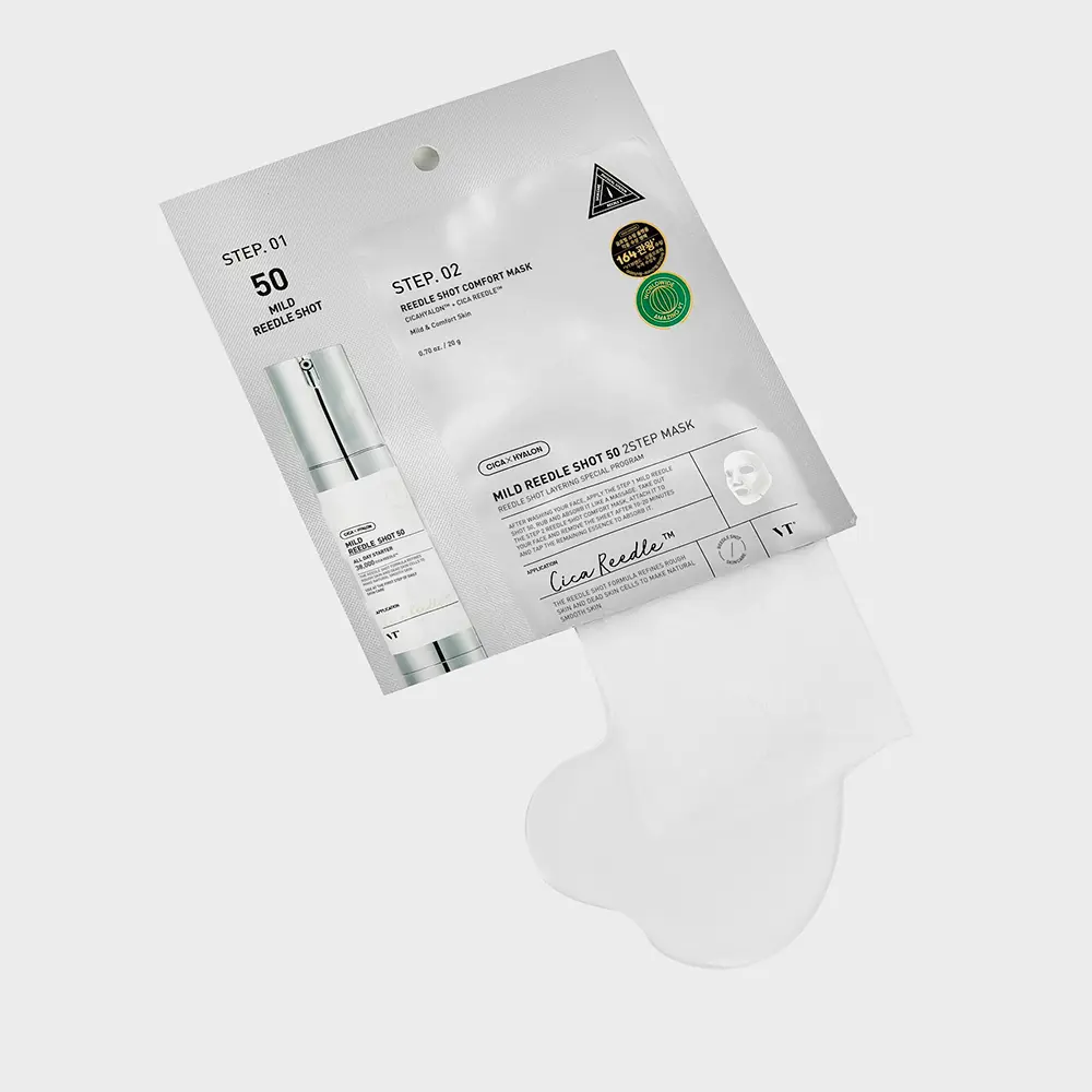 <span class="notranslate">VT COSMETICS VT REEDLE SHOT</span> 50 2-STEP microneedling mask 20g