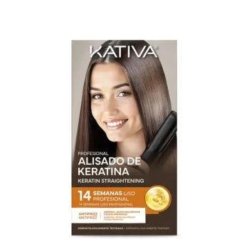 KATIVA KATIVA PROFESSIONAL BRAZILIAN KERATIN STRAIGHTENING KIT 4 pcs