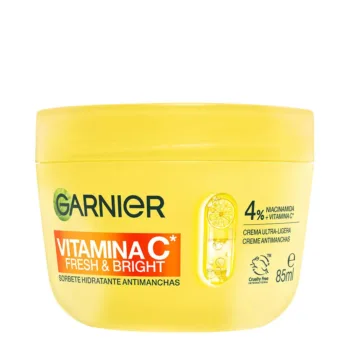 GARNIER VITAMIN C FRESH & BRIGHT moisturizing anti-dark spot sorbet 85 ml