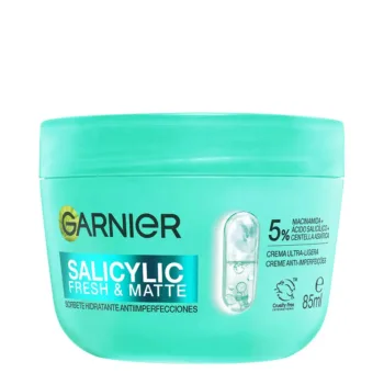 GARNIER SALICYLIC FRESH & MATTE moisturizing anti-blemish sorbet 85 ml