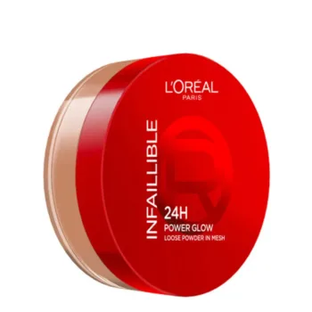 L'OREAL PARIS INFAILLIBLE POWER GLOW loose powder in mesh 24h #Medium 1 u