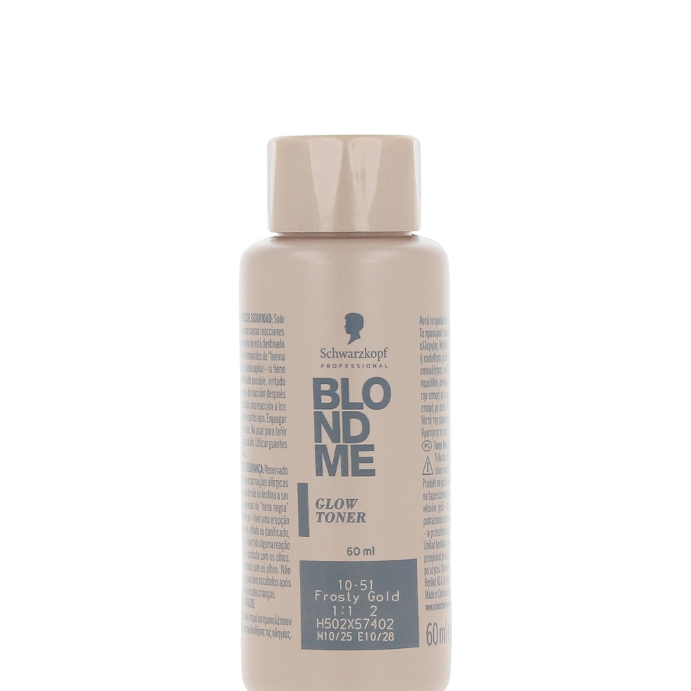 SCHWARZKOPF BLONDME shine toner #Ice Gold 10-51 60 ml SCHWARZKOPF BLONDME shine toner #Ice Gold 10-51 60 ml