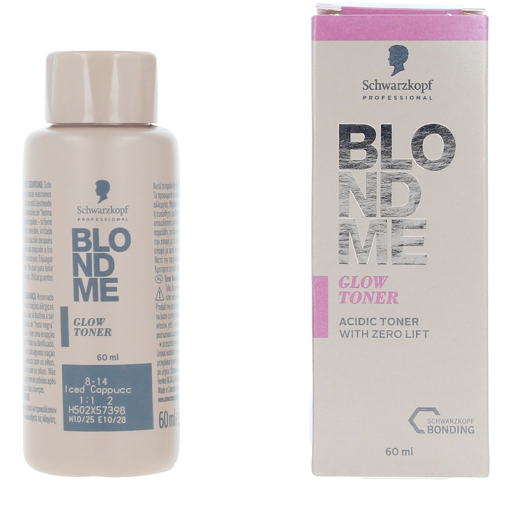 SCHWARZKOPF BLONDME shine toner #Iced Cappuccino 8-14 60 ml SCHWARZKOPF BLONDME shine toner #Iced Cappuccino 8-14 60 ml