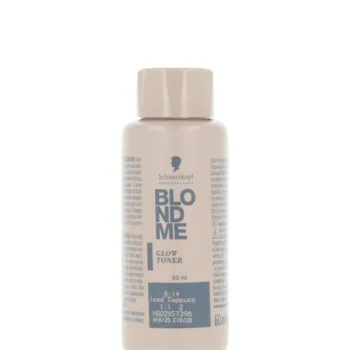 SCHWARZKOPF BLONDME shine toner #Iced Cappuccino 8-14 60 ml SCHWARZKOPF BLONDME shine toner #Iced Cappuccino 8-14 60 ml