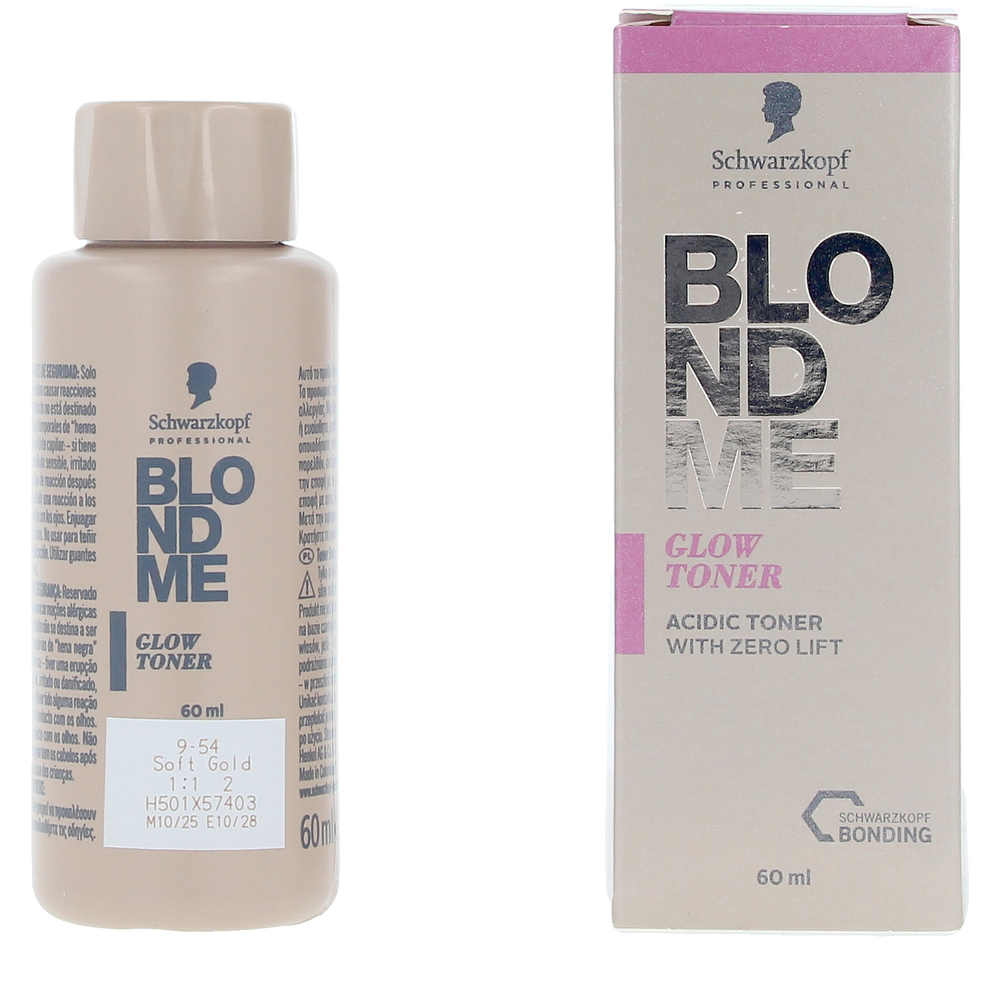 SCHWARZKOPF BLONDME shine toner #Golden Soft 9-54 60 ml SCHWARZKOPF BLONDME shine toner #Golden Soft 9-54 60 ml