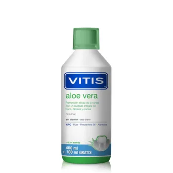 VITIS ALOE VERA mouthwash promo 400+100 as a gift 500 ml
