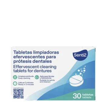 SENTI2 Denture Cleaning Tablets 30 Units