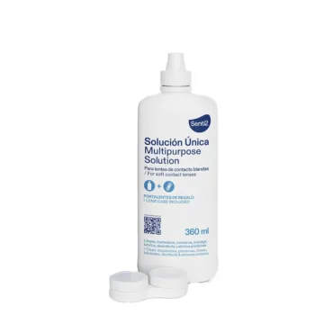 SENTI2 ONLY solution with hyaluronic acid + lens holder 360 ml