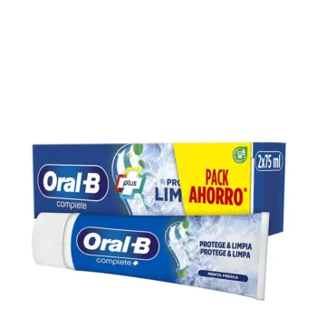 ORAL-B COMPLETE DENTIFRICO ENJUAGE + BLANQUEANTE set