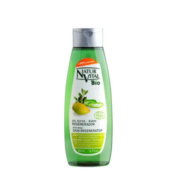 NATUR VITAL SHOWER GEL BIO ECOCERT regenerating argan & aloe vera 500 ml
