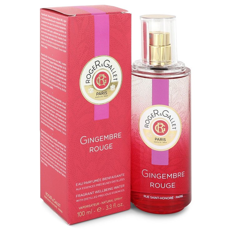 ROGER & GALLET GINGEMBRE ROUGE Wellbeing Fragrant Water 100 ml for Women