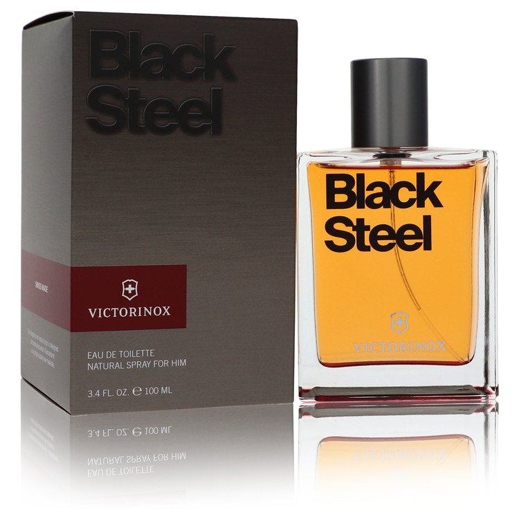 <span class="notranslate">VICTORINOX BLACK STEEL</span> Eau De Toilette 100 ml for Men