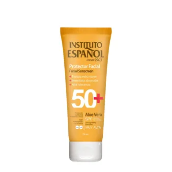 INSTITUTO ESPANOL Facial sunscreen Aloe Vera tube SPF 50+ 75 ml