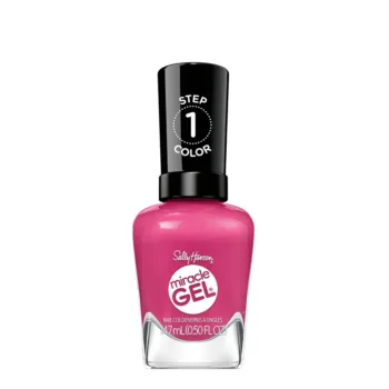 SALLY HANSEN MIRACLE GEL #350-Work Hard Play Pink 15 ml SALLY HANSEN MIRACLE GEL #350-Work Hard Play Pink 15 ml