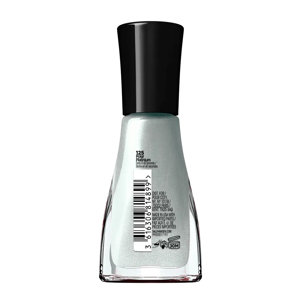 SALLY HANSEN INSTA-DRI CHROME color de u?as #125-Polar Platinum 9 ml SALLY HANSEN INSTA-DRI CHROME color de u?as #125-Polar Platinum 9 ml