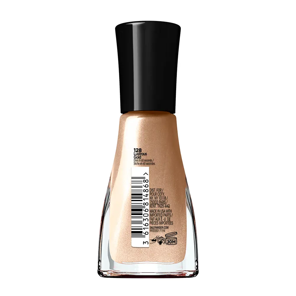 SALLY HANSEN INSTA-DRI CHROME color de u?as #128-Lustrous Gold 9 ml SALLY HANSEN INSTA-DRI CHROME color de u?as #128-Lustrous Gold 9 ml