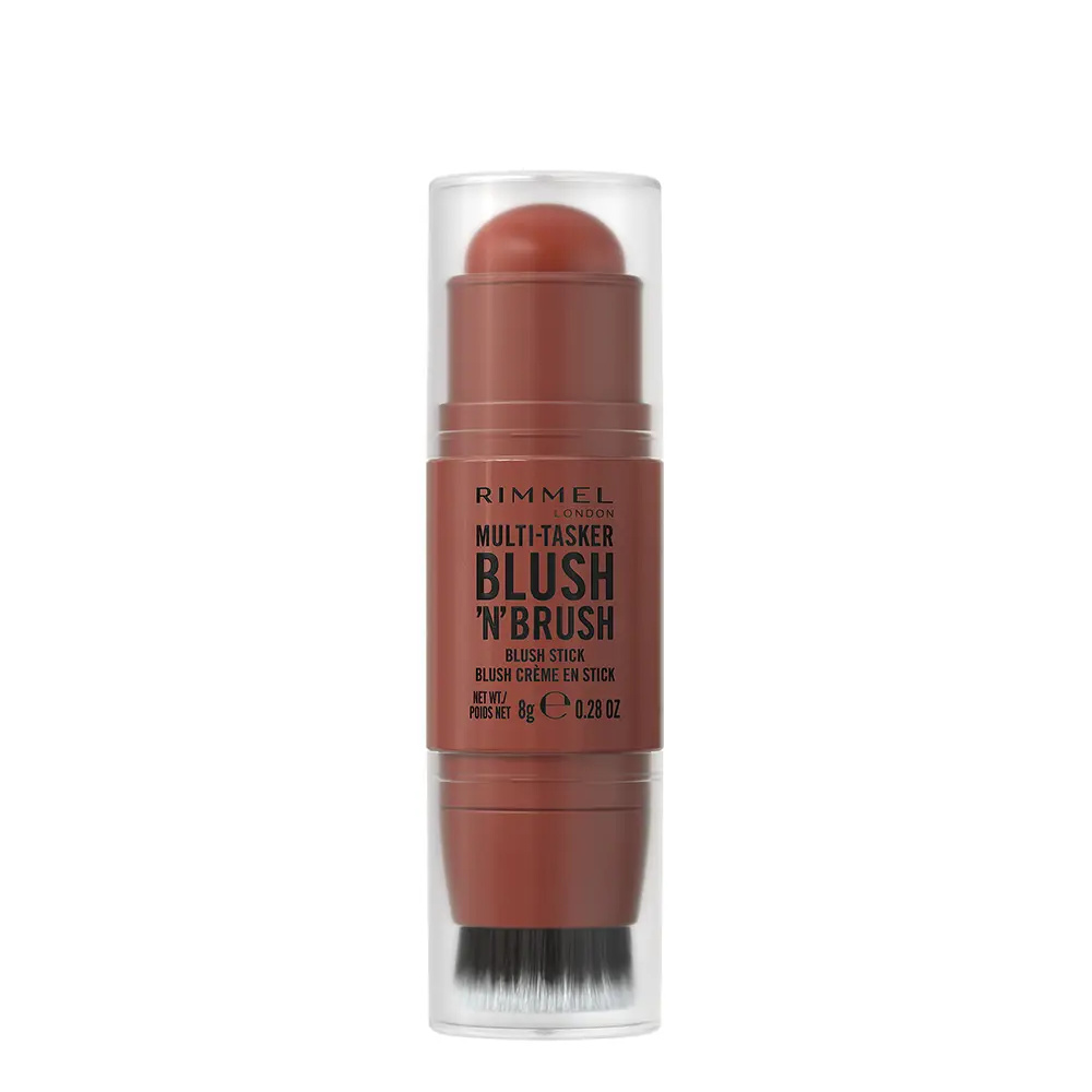 RIMMEL LONDON MULTI-TASKER BLUSH 'N' BRUSH stick #350-Roasted Peach 8 gr RIMMEL LONDON MULTI-TASKER BLUSH 'N' BRUSH stick #350-Roasted Peach 8 gr