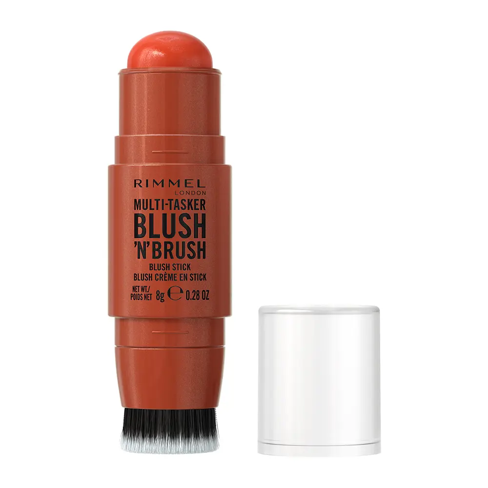 RIMMEL LONDON MULTI-TASKER BLUSH 'N' BRUSH stick #300-Nearly Suede 8 gr RIMMEL LONDON MULTI-TASKER BLUSH 'N' BRUSH stick #300-Nearly Suede 8 gr