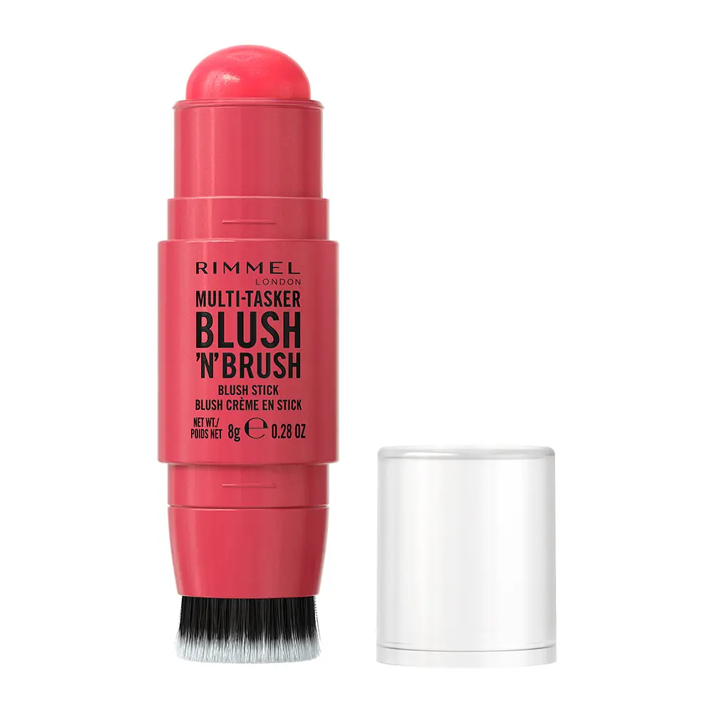 RIMMEL LONDON MULTI-TASKER BLUSH 'N' BRUSH stick #150-Cherry On Point 8 gr RIMMEL LONDON MULTI-TASKER BLUSH 'N' BRUSH stick #150-Cherry On Point 8 gr
