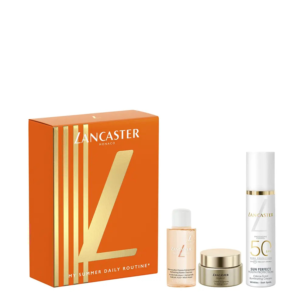 <span class="notranslate">LANCASTER SUN PERFECT</span> ILLUMINATING CREAM SPF50 set 3 pcs <span class="notranslate">LANCASTER SUN PERFECT</span> ILLUMINATING CREAM SPF50 set 3 pcs
