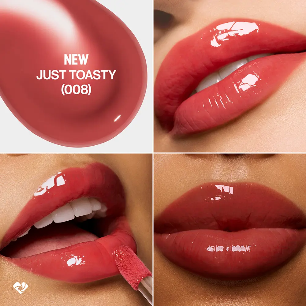 REVLON MASS MARKET Olio labbra SUPER LUSTROUS GLIMMER #008-Just Toasty 3.8 ml