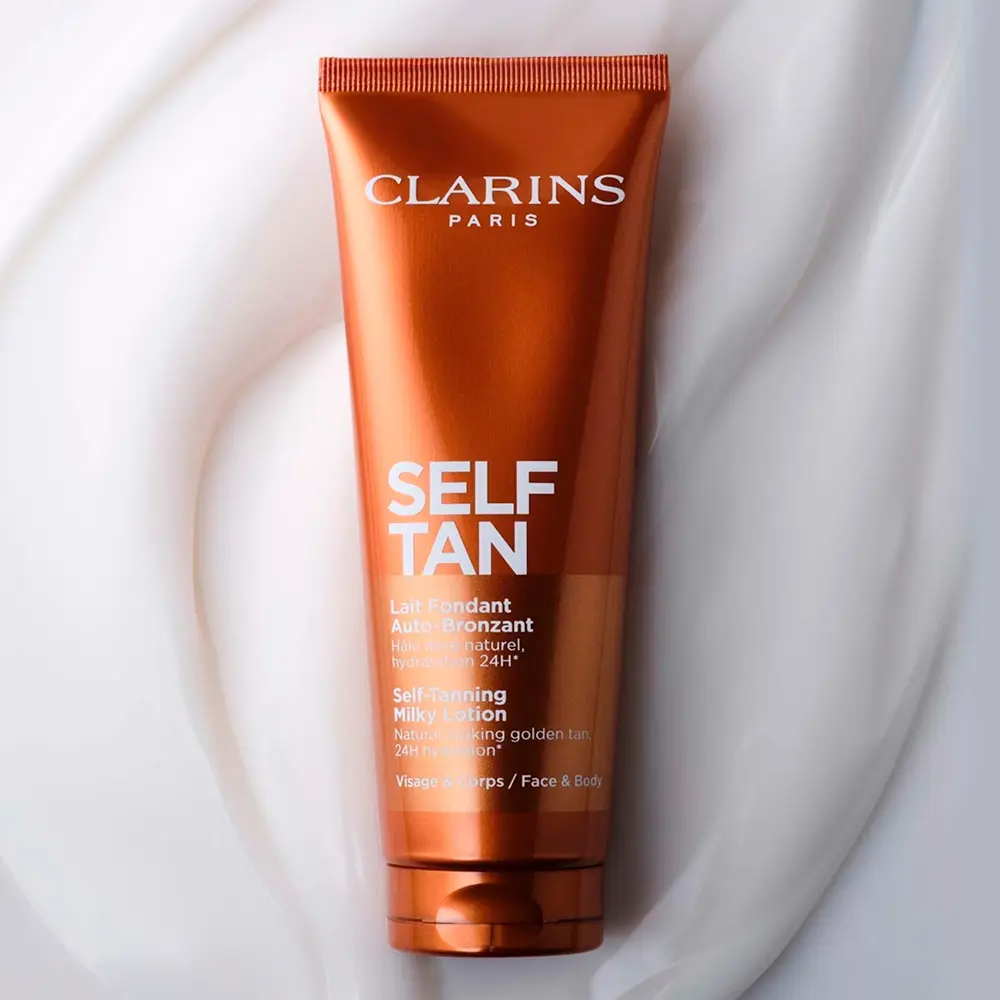CLARINS Self-tanning milk for face and body 125 ml CLARINS Self-tanning milk for face and body 125 ml