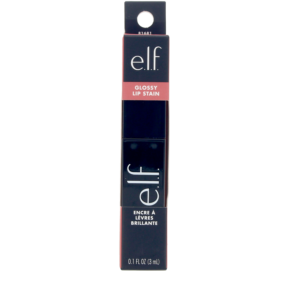 ELF COSMETICS GLOSSY LIP STAIN liquid lipstick #Basic Beige 3 ml