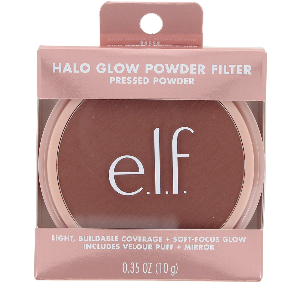 ELF COSMETICS HALO GLOW powder makeup #Rich Warm 10 gr