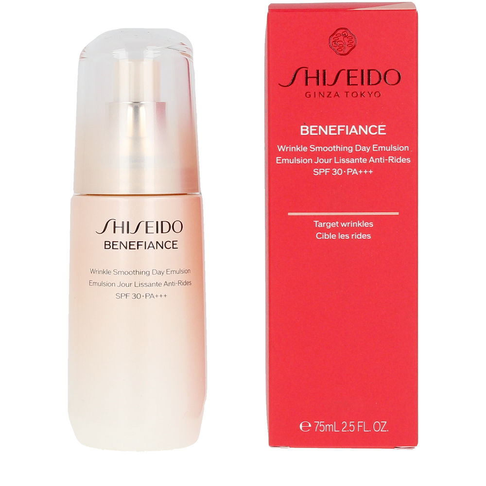 SHISEIDO BENEFIANCE wrinkle smoothing day emulsion 75 ml