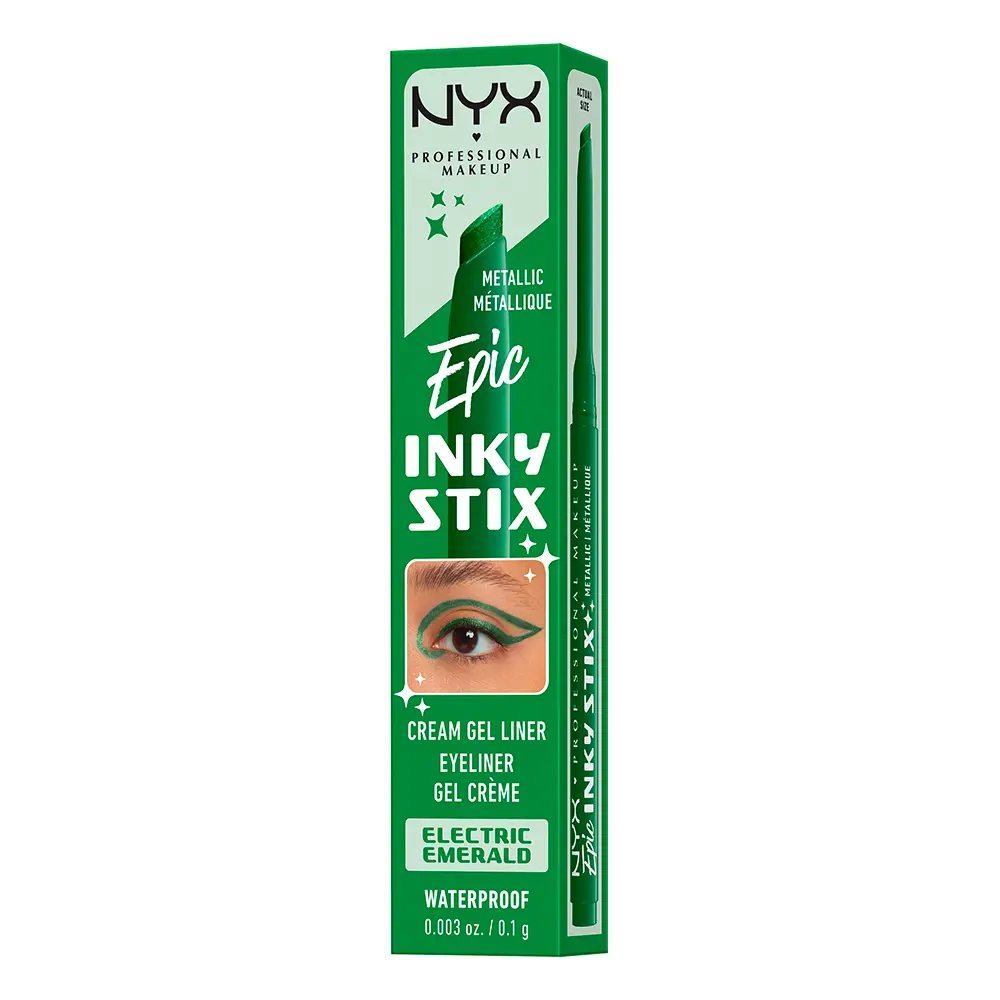 NYX PROFESSIONAL MAKE UP EPIC INKY STIX eyeliner #Electric Emerald 1 u NYX PROFESSIONAL MAKE UP EPIC INKY STIX eyeliner #Electric Emerald 1 u - Image 4