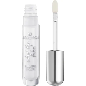 ESSENCE WHAT THE FAKE! Volumizing Lip Gloss #100-Sheer Genius 4 ml