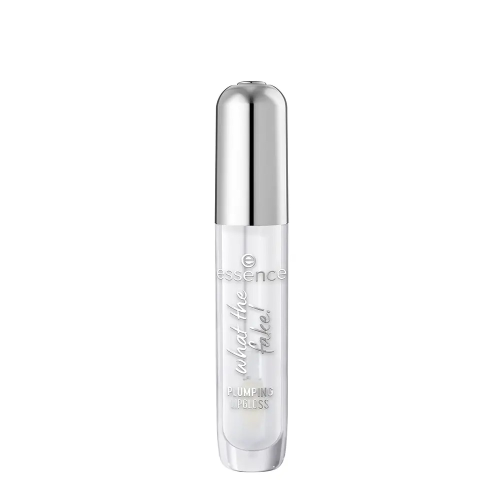 ESSENCE WHAT THE FAKE! Volumizing Lip Gloss #100-Sheer Genius 4 ml ESSENCE WHAT THE FAKE! Volumizing Lip Gloss #100-Sheer Genius 4 ml