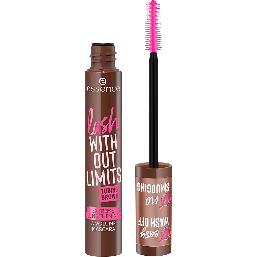 ESSENCE LASH WITHOUT LIMITS brown mascara #05 13 ml ESSENCE LASH WITHOUT LIMITS brown mascara #05 13 ml