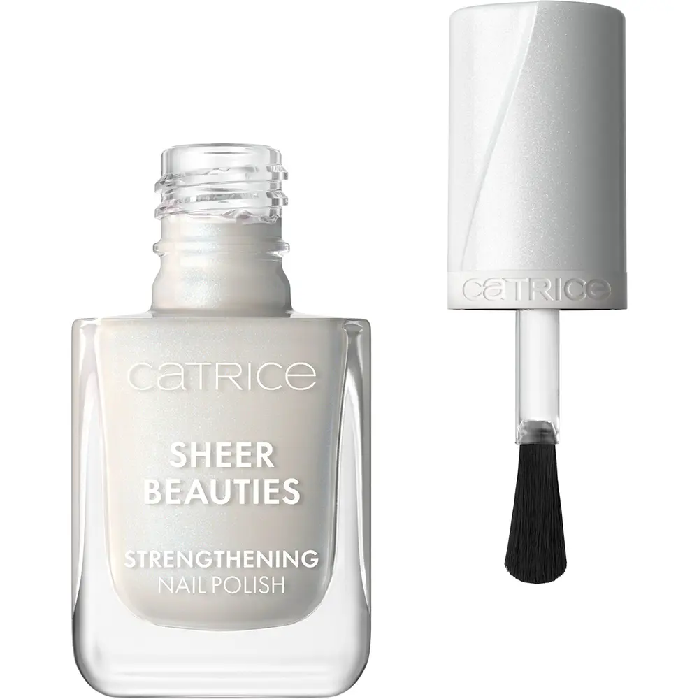 CATRICE SHEER BEAUTIES Strengthening Nail Polish #010-Milky Not Guilty 10.50 ml