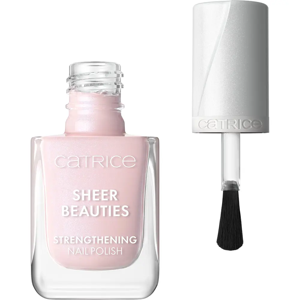 CATRICE SHEER BEAUTIES Strengthening Nail Polish #040-Fluffy Cotton Candy 10.50 ml