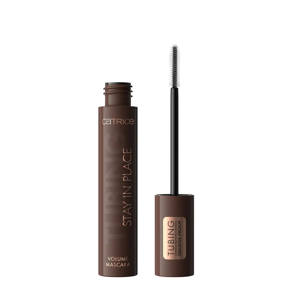 CATRICE TUBING STAY IN PLACE volumizing mascara #020-Panda-Proof Brown 11 ml CATRICE TUBING STAY IN PLACE volumizing mascara #020-Panda-Proof Brown 11 ml