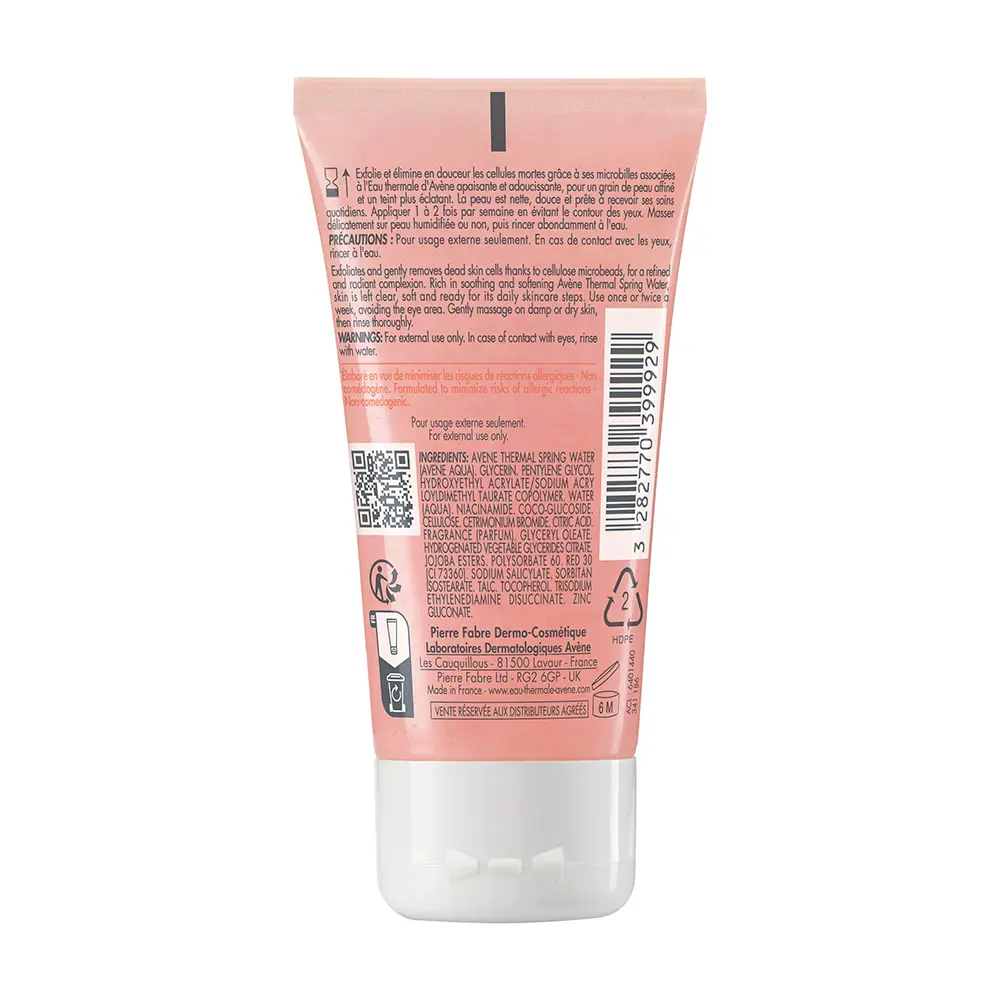 AVENE EAU THERMALE gentle purifying scrub 50 ml