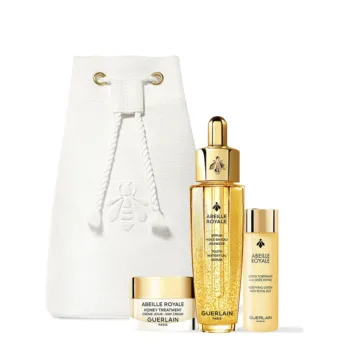 GUERLAIN ABEILLE ROYALE AQUEOUS TREATMENT OIL set 4 pcs