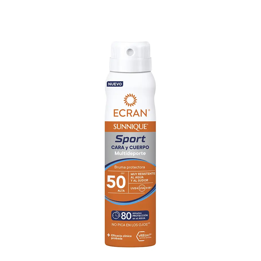 ECRAN ECRAN SUNNIQUE SPORT face and body mist 75 ml ECRAN ECRAN SUNNIQUE SPORT face and body mist 75 ml