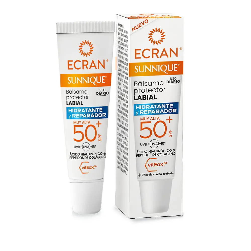 ECRAN ECRAN SUNNIQUE b?lsamo protector labial SPF50+ 10 ml ECRAN ECRAN SUNNIQUE b?lsamo protector labial SPF50+ 10 ml