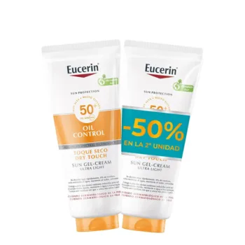 EUCERIN SUN BODY OIL CONTROL gel-cream SPF50+ pack 2 x 200 ml EUCERIN SUN BODY OIL CONTROL gel-cream SPF50+ pack 2 x 200 ml