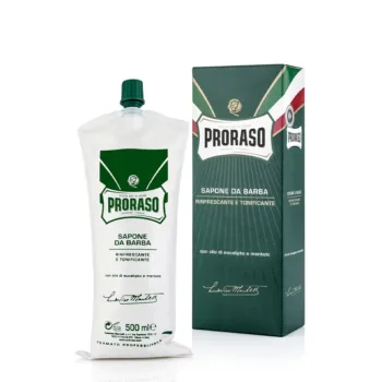 PRORASO PROFESIONAL crema de afeitado eucalipto-mentol 500 ml