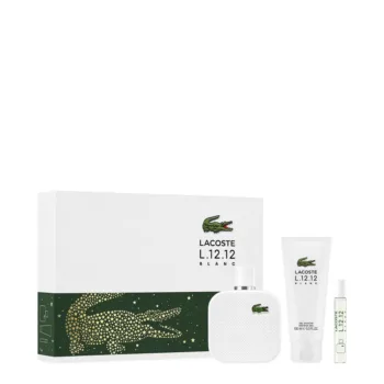LACOSTE L.12.12 WHITE set 3 pcs