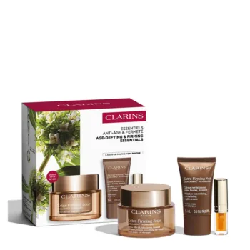 CLARINS EXTRA FIRMING CREAM FOR ALL SKIN TYPES, 3-PIECE SET