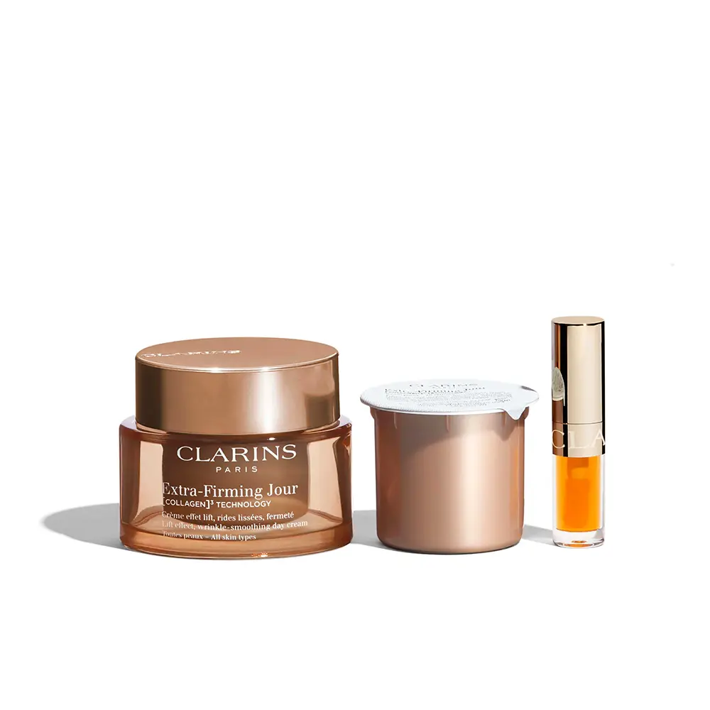CLARINS EXTRA FIRMING CREAM FOR ALL SKIN TYPES, 4-PIECE SET