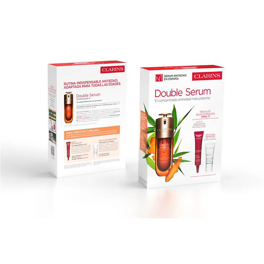 CLARINS DOUBLE SERUM SET OF 3 pcs