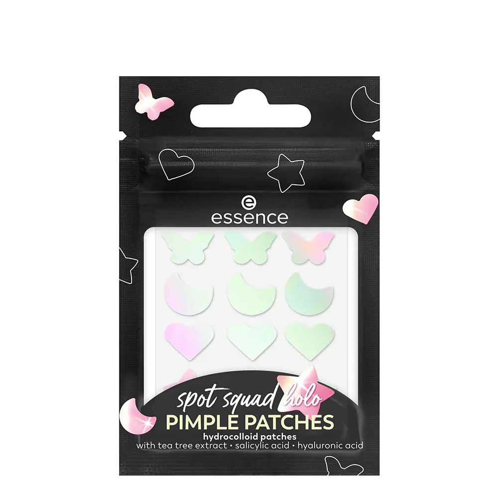 ESSENCE Cerotti anti-acne SPOT SQUAD HOLO, 1 confezione ESSENCE Cerotti anti-acne SPOT SQUAD HOLO, 1 confezione
